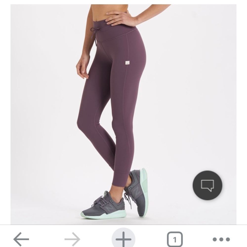 Vouri Daily Legging in smoked plum